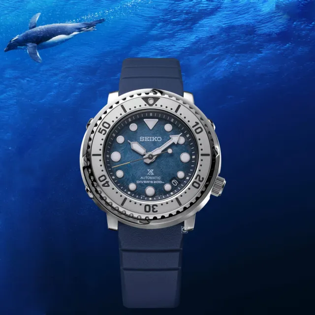 【SEIKO 精工】Prospex  SRPH77K1 南極企鵝 200米潛水機械錶   母親節(4R35-04Z0G/SRPH77K1)