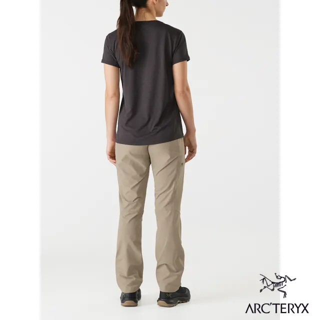 【Arcteryx 始祖鳥官方直營】女 Gamma LT 防風防潑水 軟殼長褲(土褐)