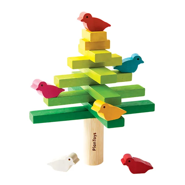 【Plantoys】積木平衡樹(木質木頭玩具)