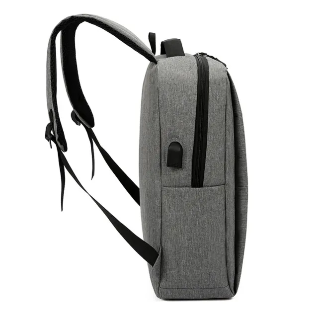 【The Rare】15.6吋 商務雙肩包三件套 平板筆電後背包 筆記本包 電腦包(多功能收納包)