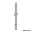 【SWATCH】Irony 金屬系列手錶CIEL AZUL 瑞士錶 錶(33mm)