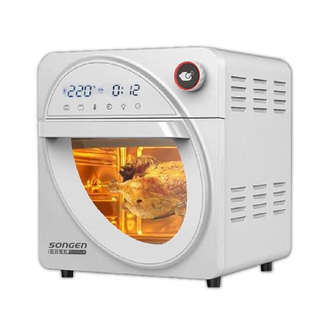 【SONGEN 松井】14L可旋轉氣炸鍋烘烤爐/氣炸烤箱(SG-1430AF)