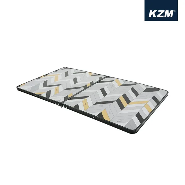 【KAZMI】KZM 多功能露營折疊手拉車專用桌板(推車專用桌板 拖車木桌板 手拉車置物板 露營推車上蓋)