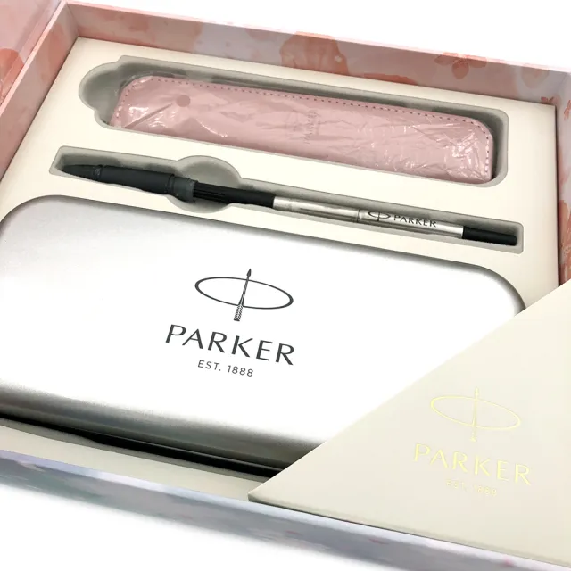 【PARKER】派克 新Vector威雅XL 2022限量櫻花系列鋼筆卡水皮套禮盒組