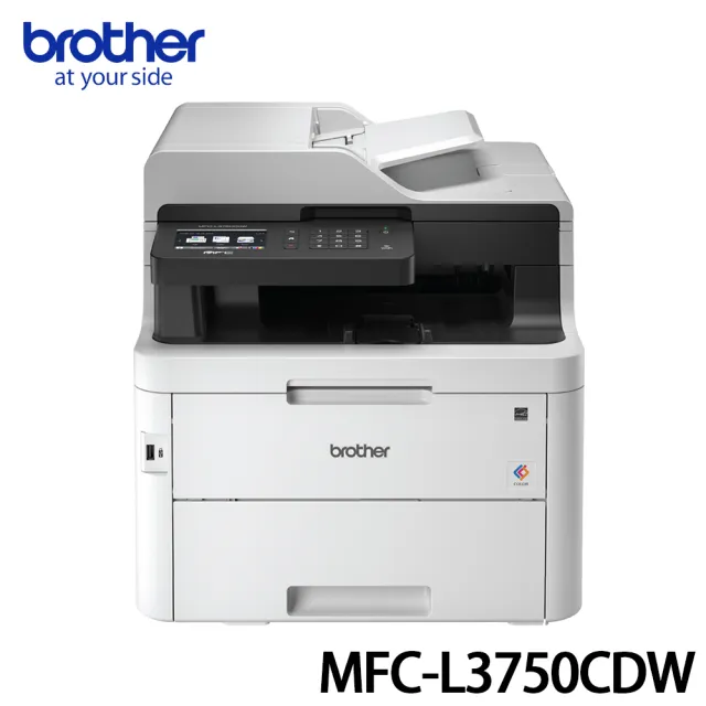 【brother】搭1黑標準容量碳粉★MFC-L3750CDW 彩色雙面無線雷射複合機