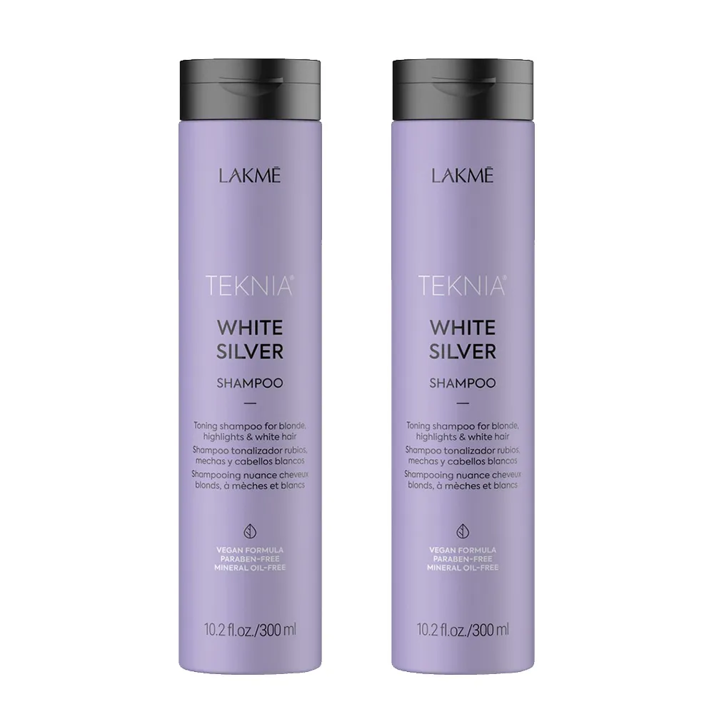 【LAKME 萊肯】TEKNIA 矯色洗髮精 300ml 兩入組(平輸版)