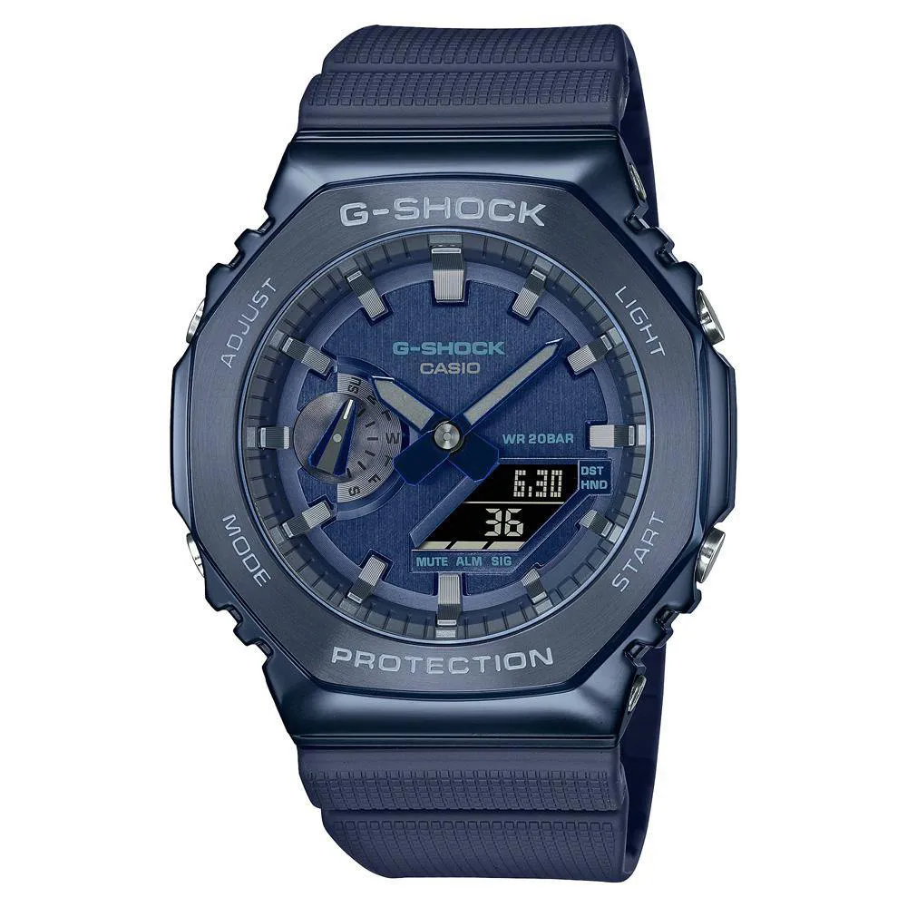 【CASIO 卡西歐】G-SHOCK 八角型剛殼-44.4mm 禮物 雙11(GM-2100N-2A)