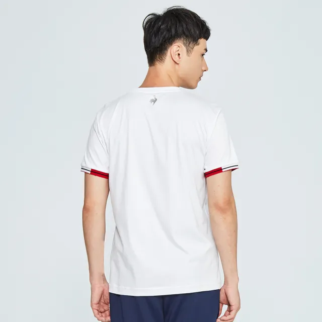 【LE COQ SPORTIF 公雞】瓷柔棉法式經典短袖T恤 中性-3色-LWP23205