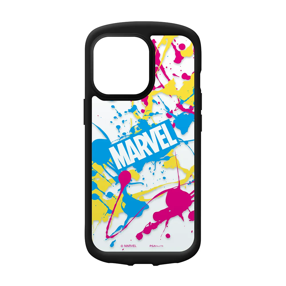 【iJacket】iPhone 13/13 Pro/13 Mini/13 Pro Max Marvel軍規9H玻璃手機殼(漫威Logo)