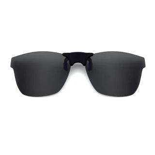【SUNS】近視專用 偏光 時尚款經典黑 磁吸式夾片 Polaroid太陽眼鏡/墨鏡 抗UV400(防眩光/反光/磁鐵原理)