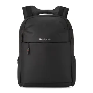 【Hedgren】COMMUTE系列 RFID防盜 15.4吋 雙格層 電腦後背包(黑色)