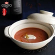【Ginpo 銀峰】日本製墨貫入系列9號湯鍋/陶鍋(2200ml)