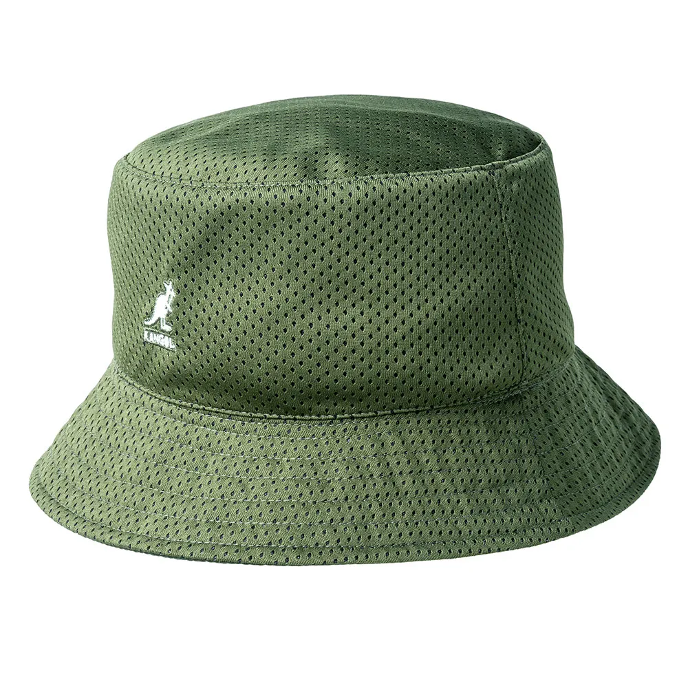 【KANGOL】MASK  BUCKET 漁夫帽(綠色)