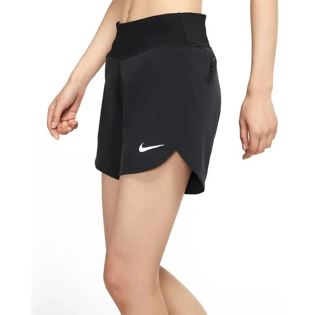 【NIKE 耐吉】運動短褲 休閒短褲 AS W NK ECLIPSE SHORT 5IN 女 黑(CZ9569010)