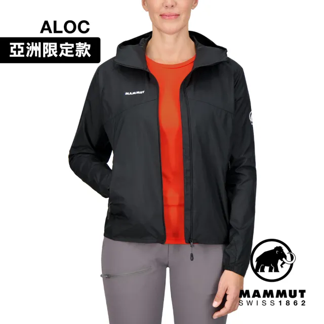 Mammut 長毛象】Convey WB Hooded Jacket AF W 輕量防潑水連帽風衣外套