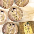 【Klimt 克林姆 Kiss 吻】8吋骨瓷深盤 一盒五入(骨瓷盤)