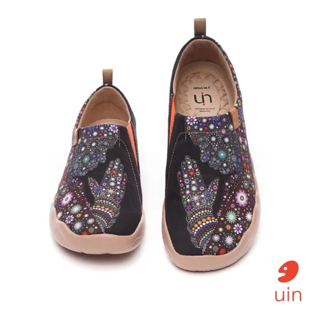 【uin】西班牙原創設計 女鞋 許願彩繪休閒鞋92012001(彩繪)