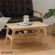 【RICHOME】直樹和風80CM實木茶几/茶几桌/收納桌/置物桌/客廳桌/咖啡桌/工作桌(2色)