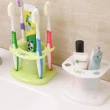 【寶盒百貨】綠葉牙刷牙膏架 Leaf 浴室牙刷牙膏架(無毒 無味 放置牙刷 牙膏通風衛生)