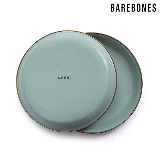 【Barebones】CKW-427 琺瑯沙拉盤組-兩入 / 薄荷綠(盤子 餐盤 餐具 備料盤)