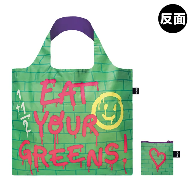 【LOQI】壞壞花椰菜(購物袋.環保袋.收納.春捲包)
