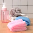 【CS22】日本搓澡巾洗澡巾長條強力去角質搓背巾2色2入(蜜桃粉/天空藍)
