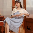 【藍尼居家】現貨 姊妹系列-浪漫夢境寬鬆一件式睡裙(多款可選/顯瘦/M-3XL/售完不補)