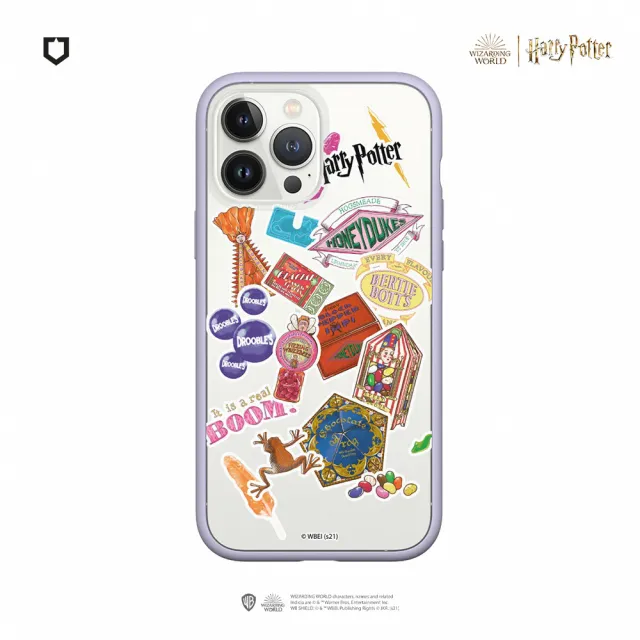 【RHINOSHIELD 犀牛盾】iPhone 13 mini/13 Pro/Max Mod NX手機殼/Sticker-蜂蜜公爵糖果店(哈利波特)