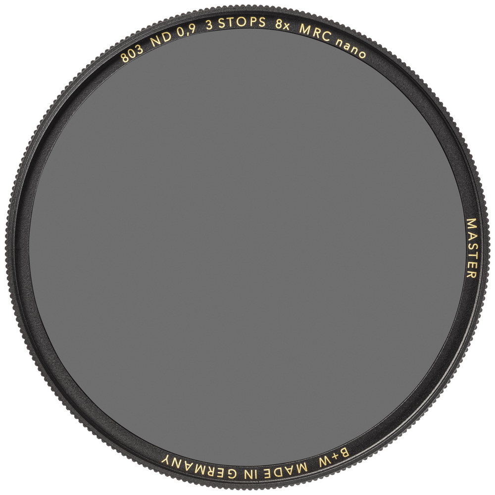 B+W MASTER 803 77mm MRC nano ND8 �捷新總代理供應MASTER 803 77mm MRC nano奈米鍍膜減光鏡,ND8減3格,採用肖特schott鏡頭濾鏡,適合攝影裝置與相機使用,提供優質光學表現與高透光率。