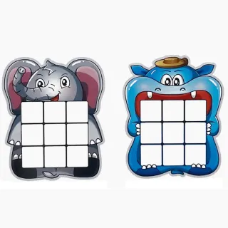 【GCT 玩具嚴選】大象河馬賓果遊戲(雙人對戰桌遊)
