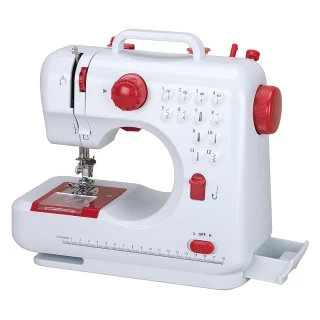 【芳華】升級版縫紉機 微型迷你縫衣機 電池插電兩用(505A)