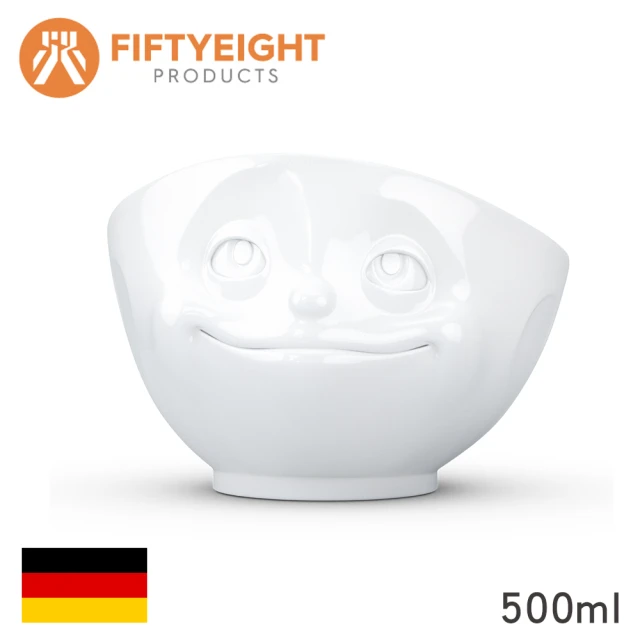 【FIFTYEIGHT】德國Tassen笑臉碗500ml-夢想(獨樹一幟的德國瓷器)
