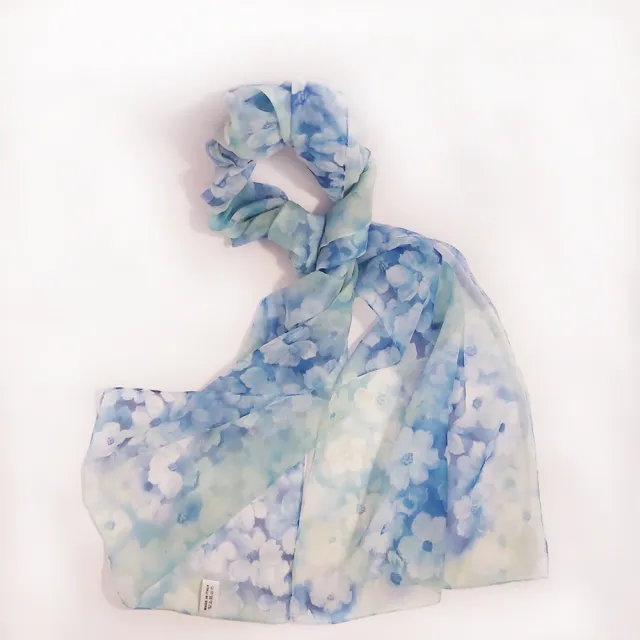 【iTa.a】100%義大利制造雪紡長方巾(時尚.機能.環保-歐洲工藝普及版A3)