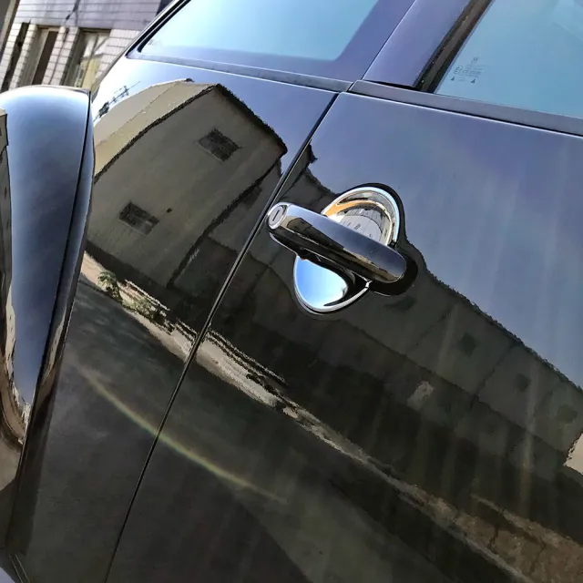 【IDFR】VW 福斯 Beetle 金龜車 2005~2012 鍍鉻銀 車門防刮片 飾貼(車門門碗 內碗 內襯 保護貼片)