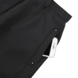 【ILEY 伊蕾】簡約大口袋造型斜剪裁鬆緊A字裙1222012286(黑)