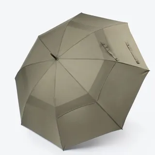 【OLYCAT】實木彎柄 加大長傘 雨傘 紳士傘 商務傘(三色任選 時尚質感握柄)