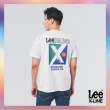 【Lee 官方旗艦】男裝 短袖T恤 / 漫遊俱樂部 經典白 舒適版型 / X-LINE 系列(LL220022K14)
