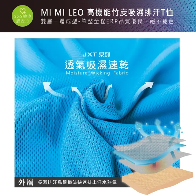 【MI MI LEO】台灣製竹炭迷彩紋吸排機能服(#T恤#台灣製#吸濕排汗#機能服#運動#健身#休閒#男女適穿)