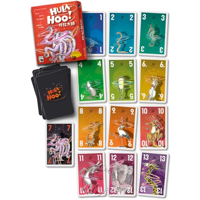 【新天鵝堡桌遊】呼拉大師 HULA-HOO!(全家一起來/兩人也好玩)
