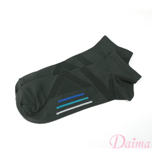 【Daima 黛瑪】3雙入 MIT台灣製EOT科技防霉抗菌除臭的運動襪子/男女襪/運動襪