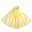 【Sybilla】簡約幾何純綿抗UV薄圍巾長絲巾(5款選)
