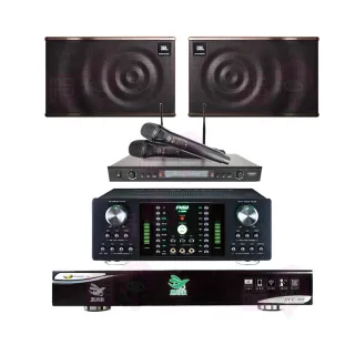 【點將家】DCC-899+FNSD A-300N+SR-889PRO+JBL MK08(點歌機4TB+大功率擴大機+無線麥克風+喇叭)