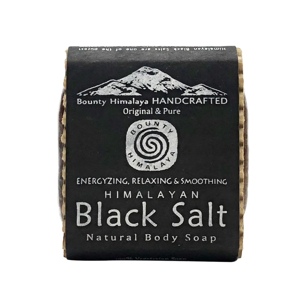 【PURESENCE 樸香氛】尼泊爾喜馬拉雅之寶黑岩鹽紓壓護膚養髮皂(100g)