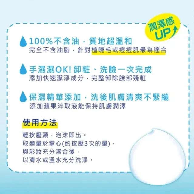 【KOSE SOFTYMO】泡沫瞬淨卸粧液補充包 180ml 單入(不含油 洗卸合一 植睫毛OK 痘痘肌OK)