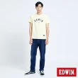 【EDWIN】男裝 JERSEYS 迦績EJ3透氣中腰中直筒牛仔褲(酵洗藍)