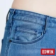 【EDWIN】女裝 JERSEYS迦績EJ1超彈力中低腰靴型牛仔褲(漂淺藍)