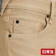 【EDWIN】男裝 大尺碼-JERSEYS迦績EJ2 EG窄直筒色褲(灰卡其)