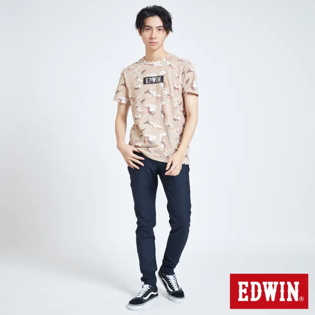 【EDWIN】男裝 JERSEYS迦績EJ6 保暖低腰錐形牛仔褲(原藍色)