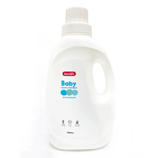【Doricare 朵樂比】嬰兒中性茶樹濃縮洗衣精X2瓶+洗潔精X1瓶