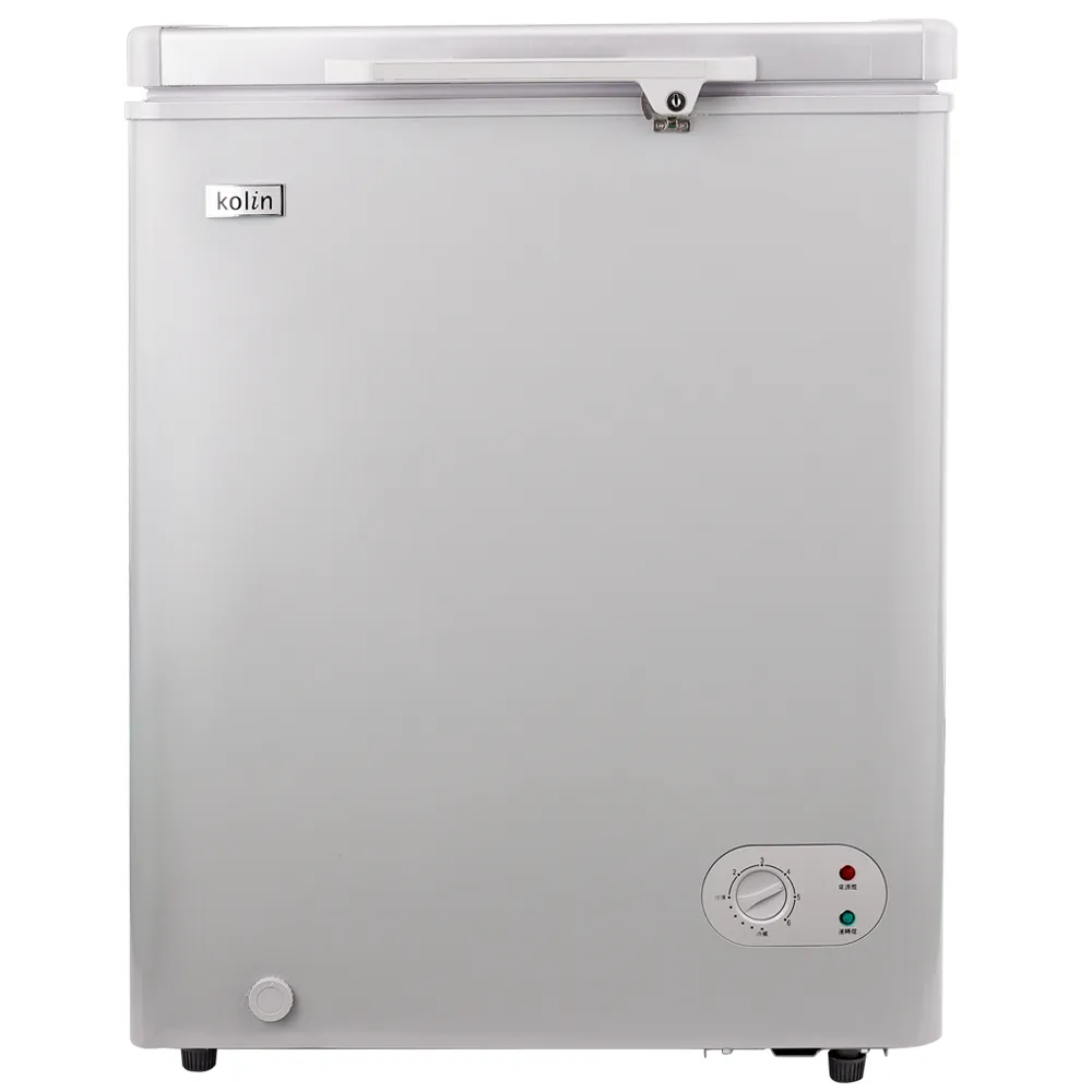 【Kolin 歌林】100L冷藏/冷凍二用臥式冰櫃KR-110F05-S細閃銀(基本運送/送拆箱定位)